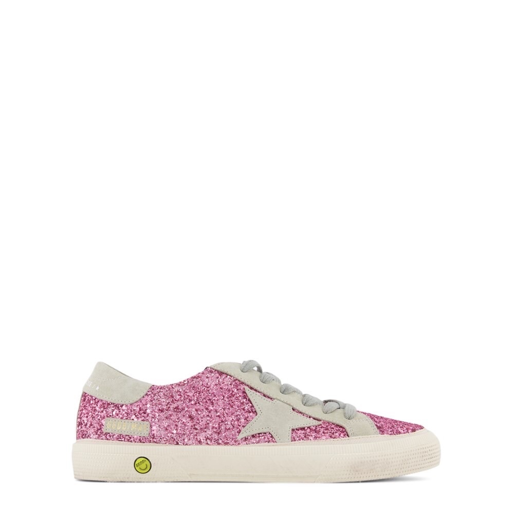 GOLDEN GOOSE Superstar May Pink Glitter Sneakers BRAND NEW - Picture 3 of 12